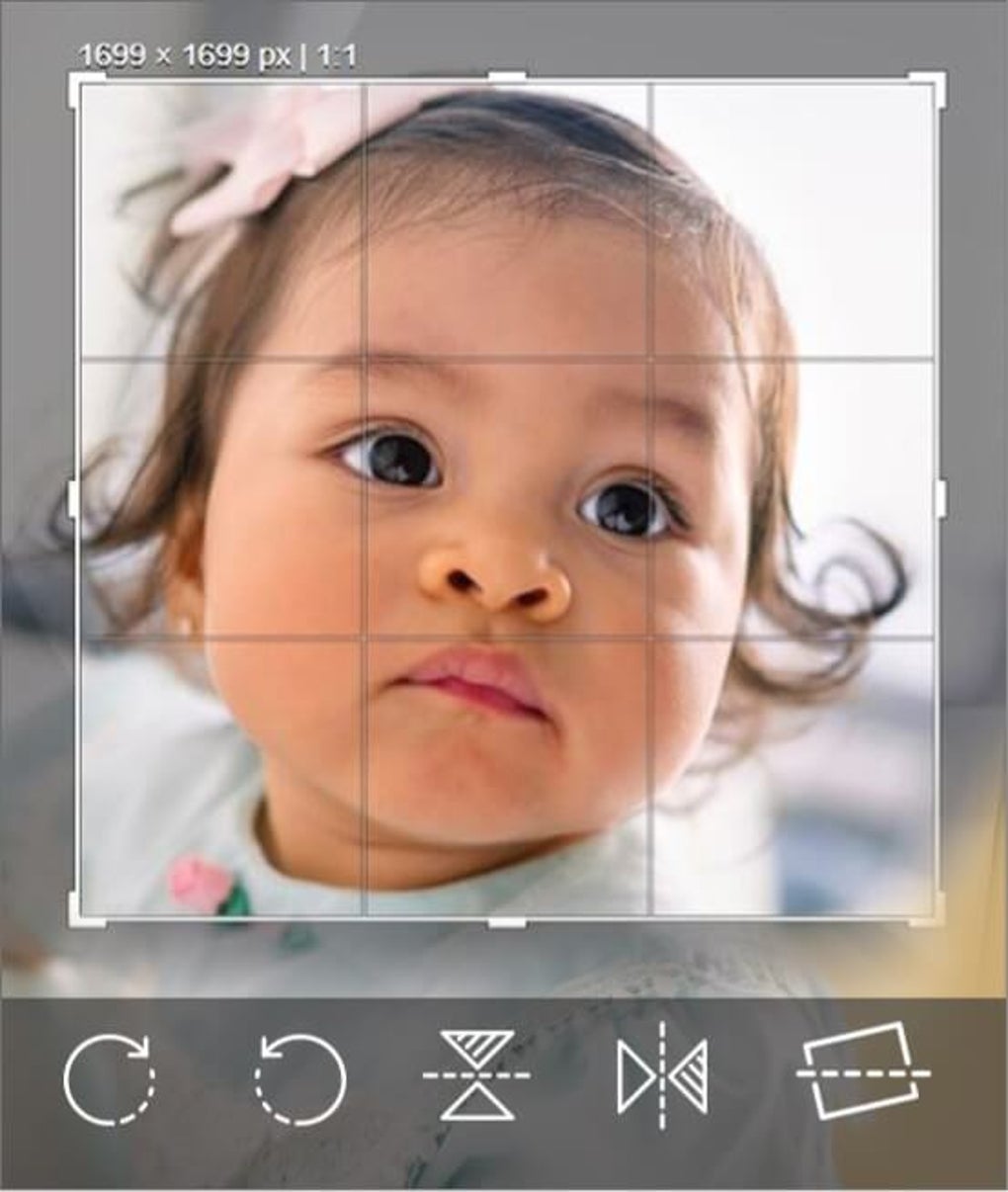 InPixio Advanced Cropping function