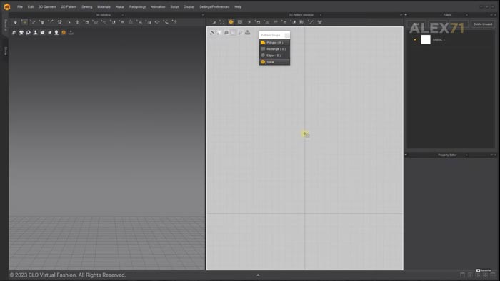 Marvelous Designer 12 Interface