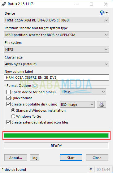 Cấu hình Rufus 3.22