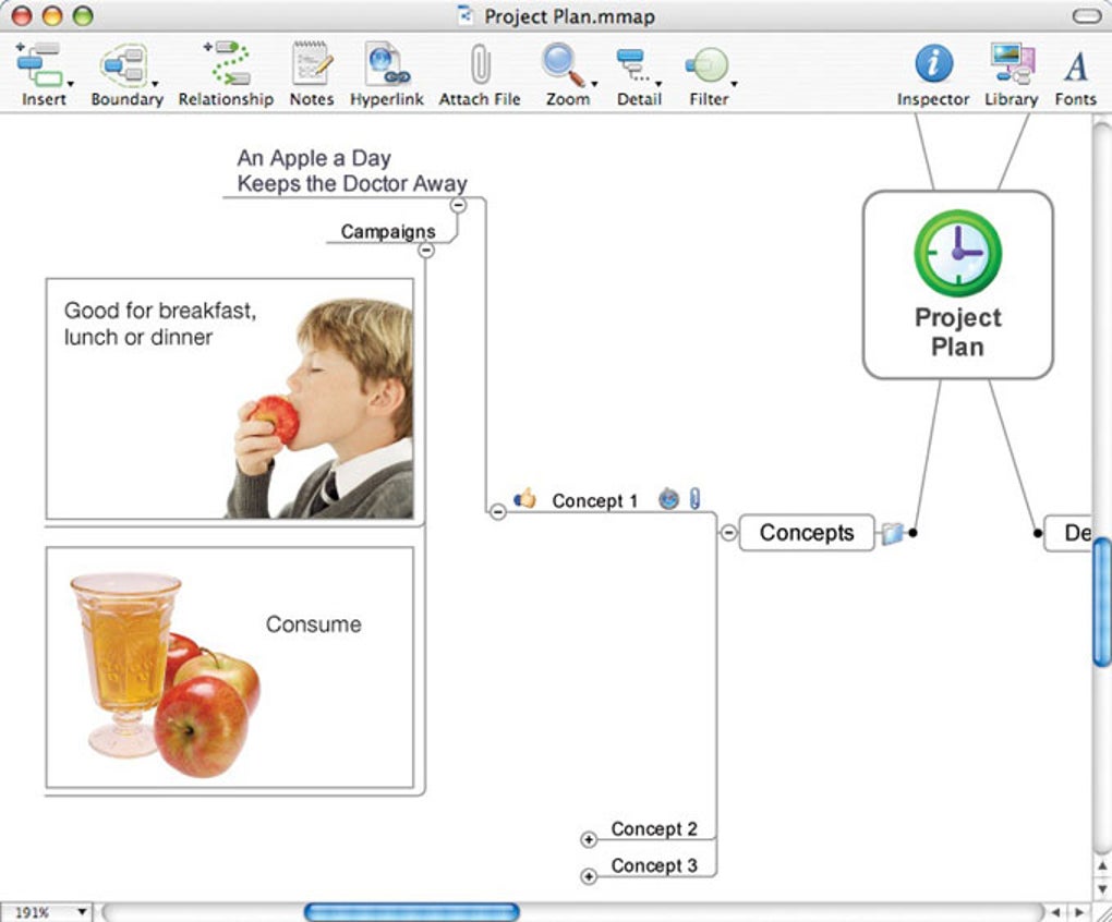 Giao diện MindManager 2023