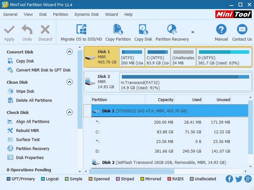 Giao diện MiniTool Power Data Recovery