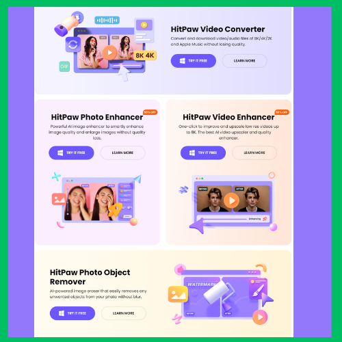 HitPaw Video Converter Interface