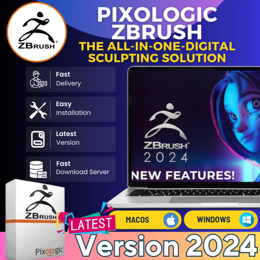 ZBrush 2023 sau khi cài đặt
