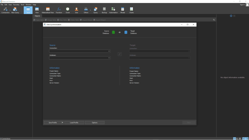 Tạo mối quan hệ trong Navicat Data Modeler