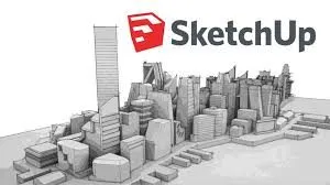 Giao diện làm việc của SketchUp Pro 2023
