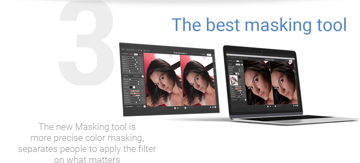 Giao diện sử dụng Portraiture 4.1
