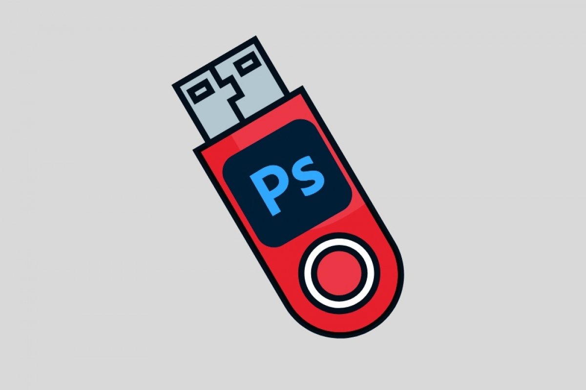 Giao diện làm việc của Photoshop CS6 Portable