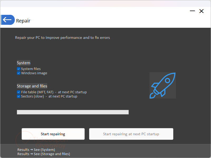PrivaZer Donors 4 Interface