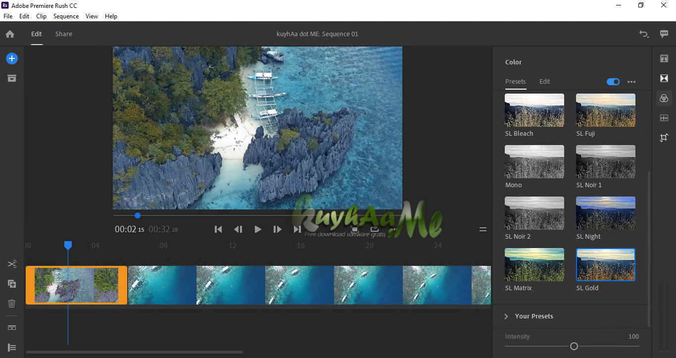Adobe Premiere Rush Installation