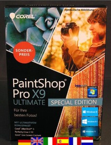 Hộp sản phẩm Corel PaintShop Pro 2023 Ultimate