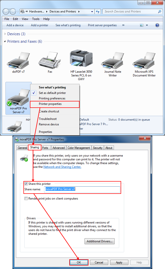 doPDF virtual printer