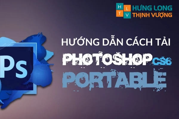 Giao diện làm việc của Photoshop Portable