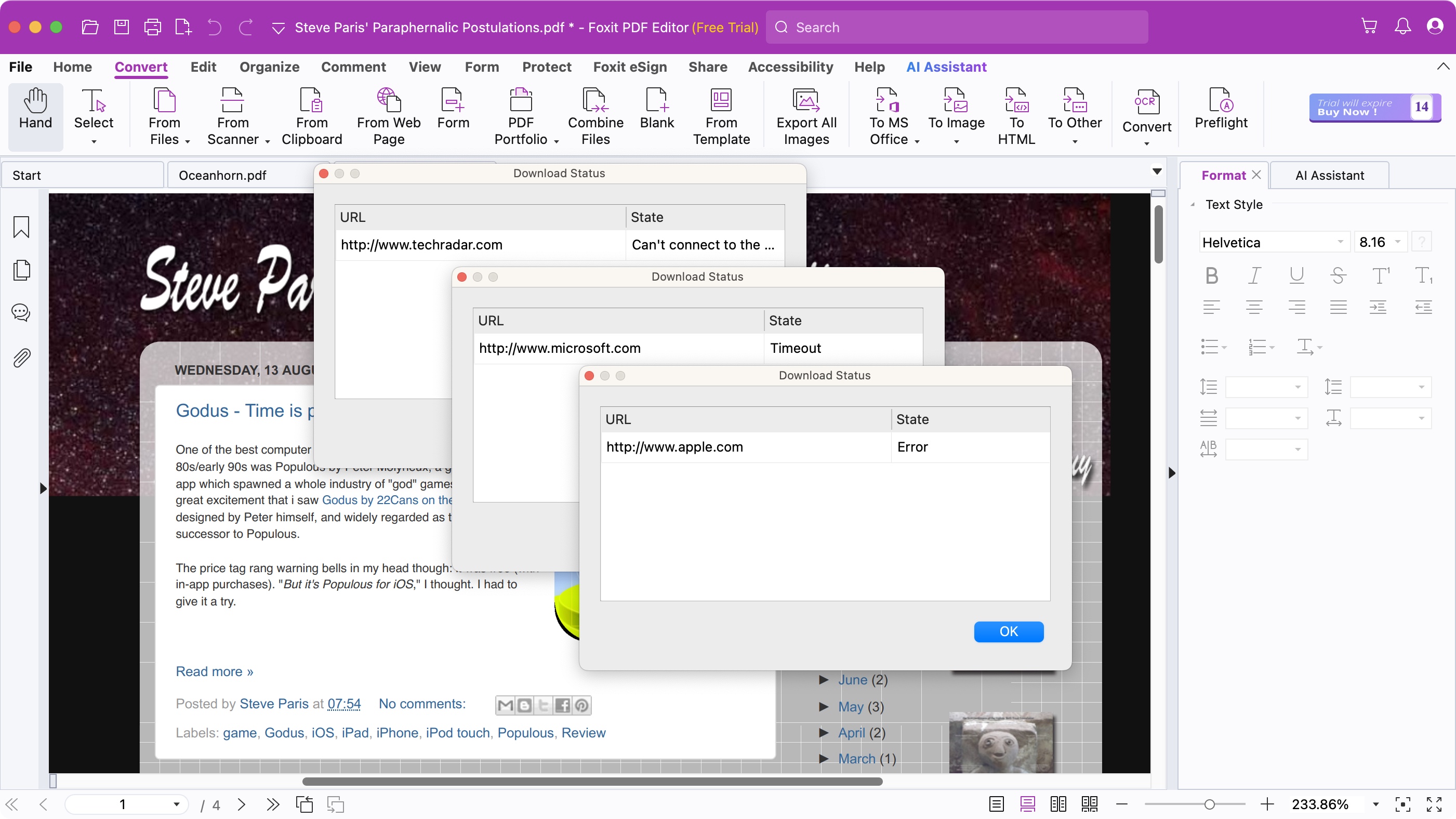 Chatbot AI trong Foxit PDF Reader 2023