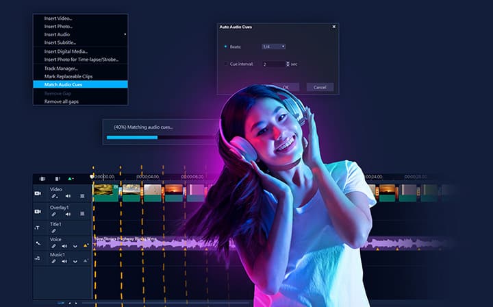 Tính năng chỉnh sửa âm thanh trong Corel PaintShop Pro 2023 Ultimate