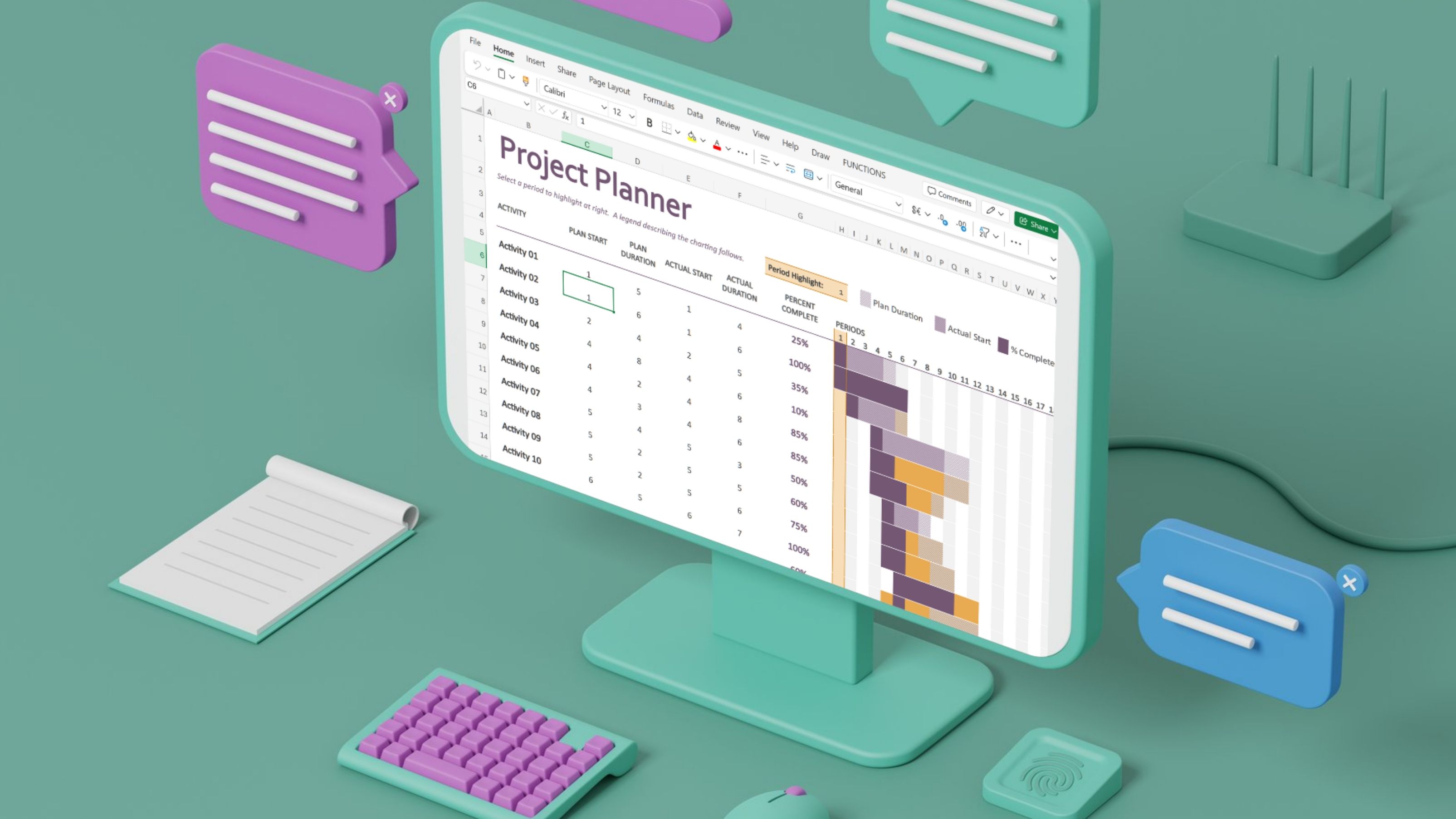 Excel for Creative Project Management