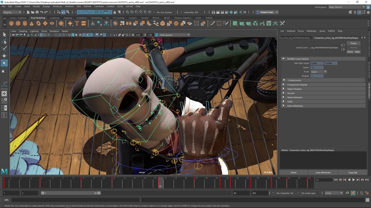 Giao diện làm việc ZBrush 2024